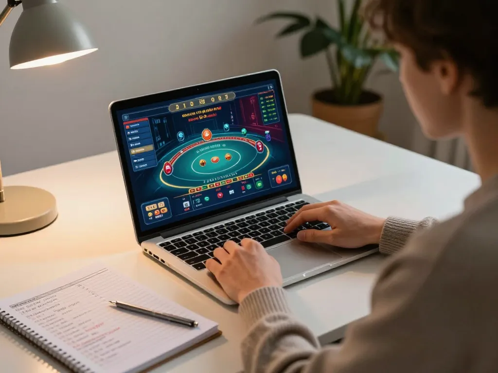 Engaged in online casino gaming, exploring top nhà cái uy tín strategies for better odds and wins.