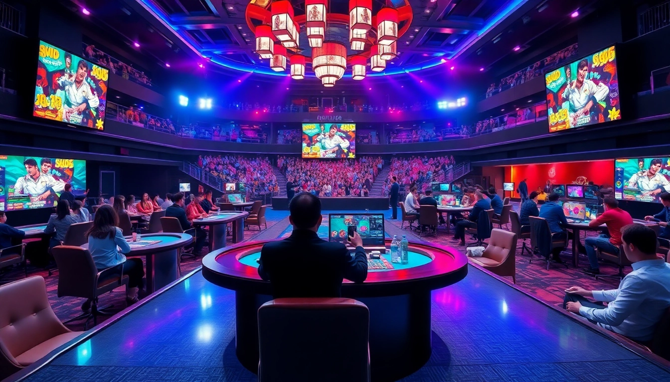 Alo789 Đá gà trực tiếp live betting experience with vibrant colors and engaging interfaces.