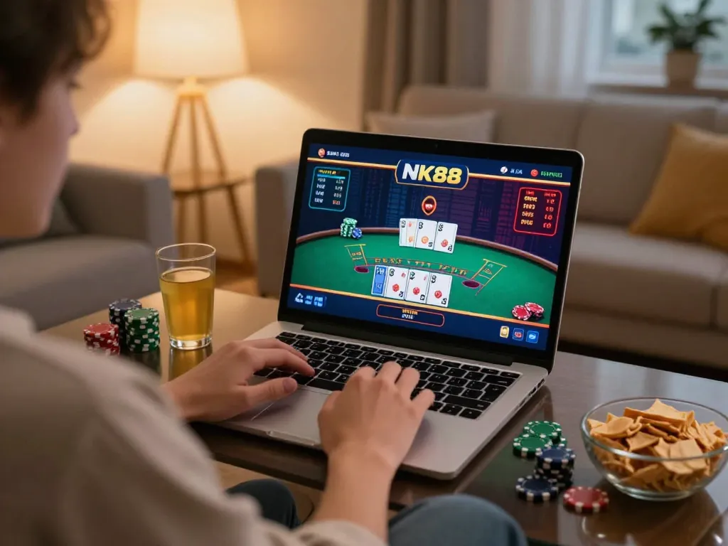 Engaging session at home using nk88 com for interactive casino gameplay with live dealers