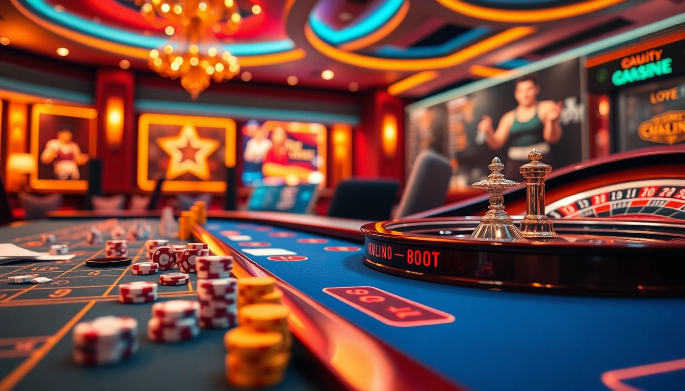 Join the action at vaoluoitv com featuring vibrant gaming tables and exciting online gambling.
