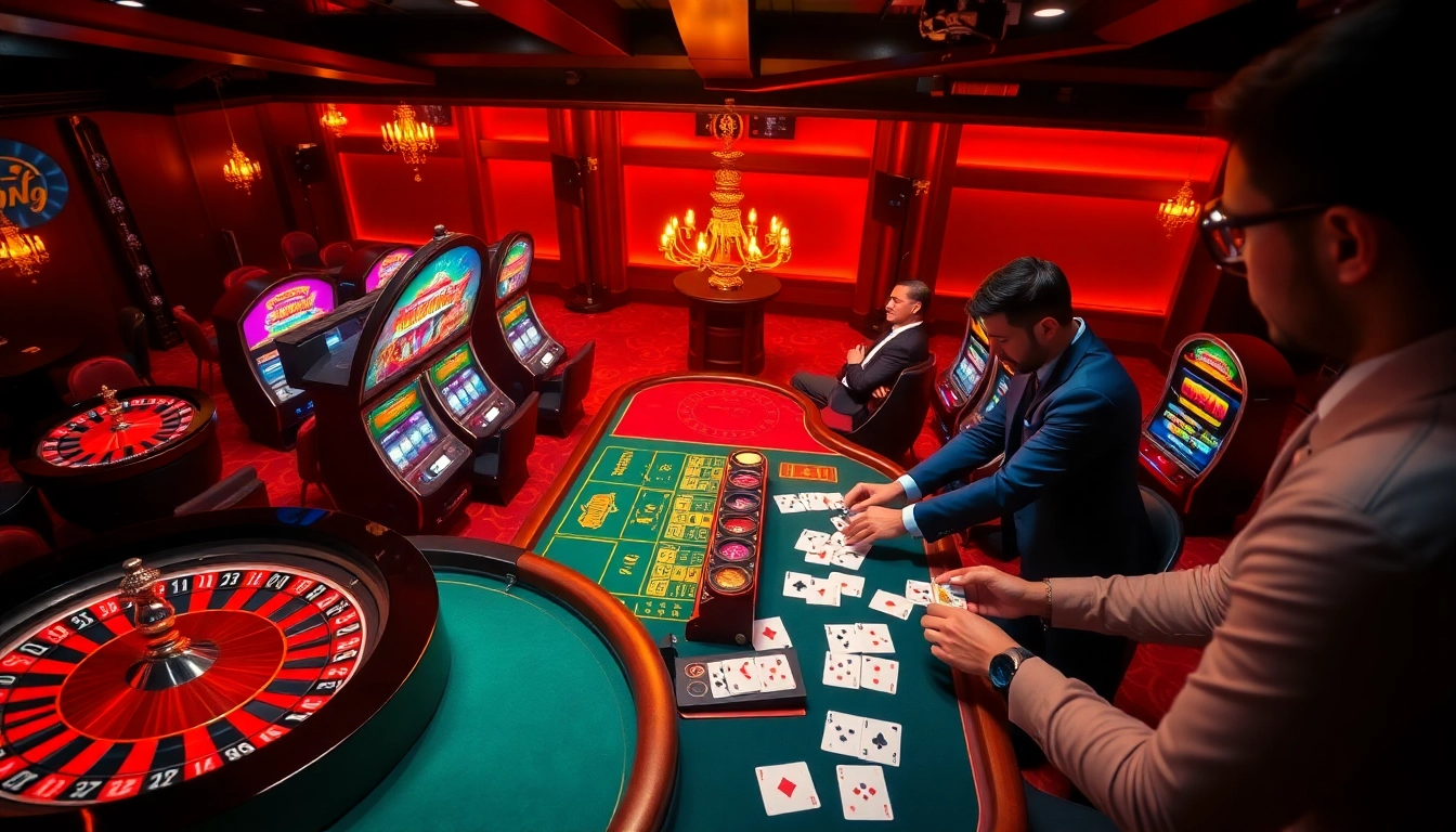 Experience thrilling online gambling at https://thabett.io/ with vibrant gaming elements like roulette and poker.