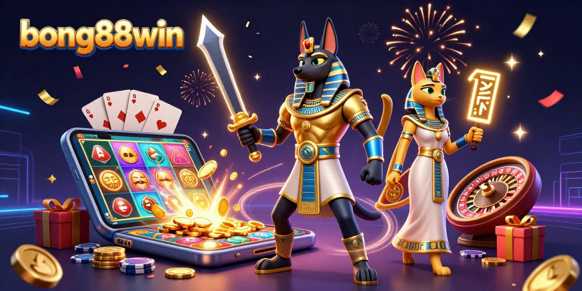 Engage with bong88win through immersive gaming with Egyptian elements and vibrant casino games.