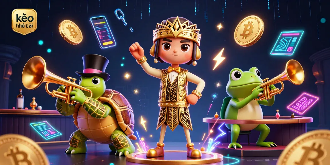 Engage with kèo nhà cái's vibrant gambling energy in a lively 3D casino scene.