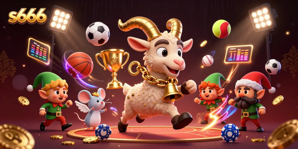 Experience thrilling gameplay at s666 with lively characters in a festive casino atmosphere.