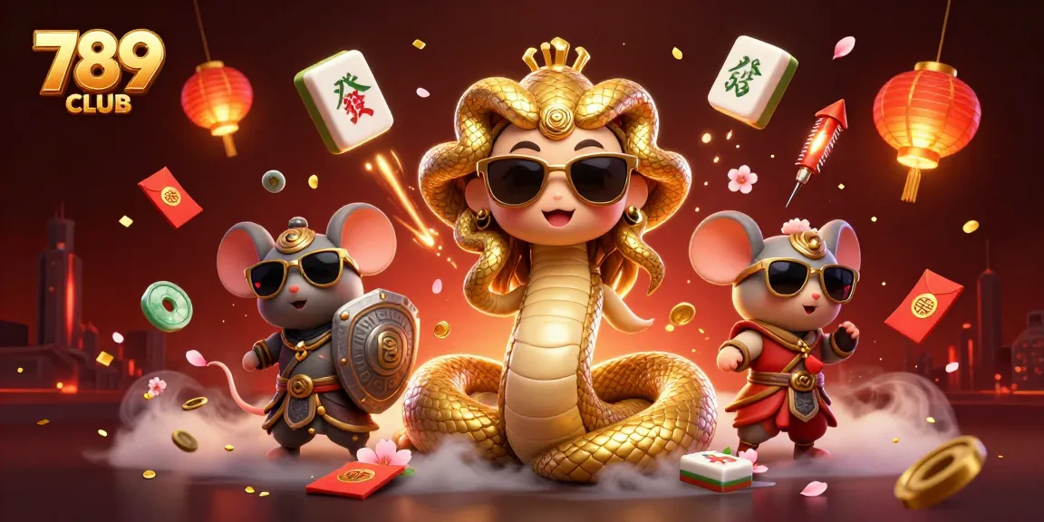 Experience thrilling gameplay at 789 CLUB with lively characters and casino elements.