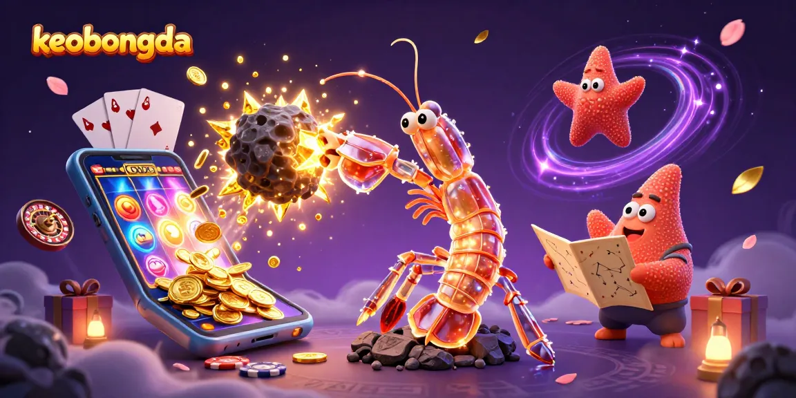 Engage with exciting betting tactics at keobongda, where a galactic samurai and starfish guide players through explosive wins.