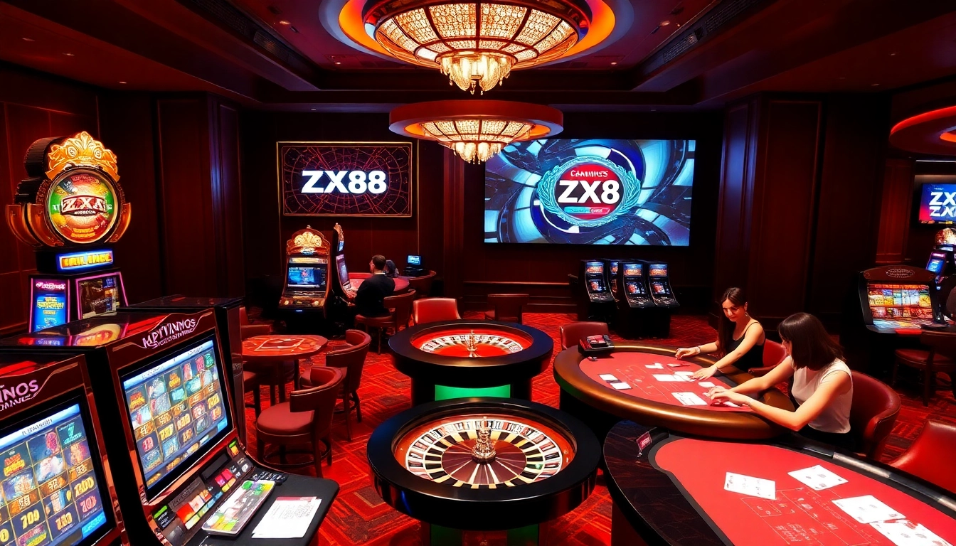 Experience high-stakes gaming excitement at https://zx88.live/ with professional dealers and luxury casino elements.