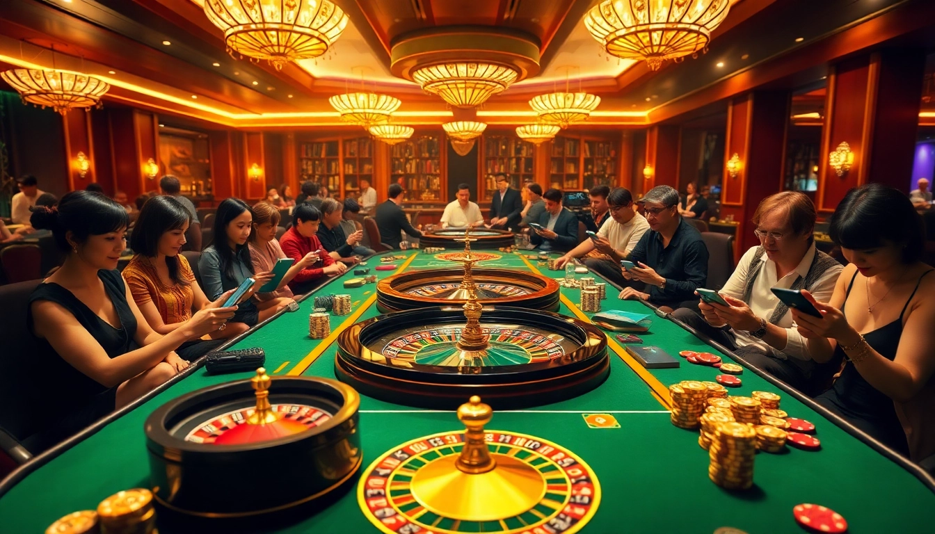 Experience the excitement of online gambling at https://sv388win.live with our dynamic casino scene featuring poker chips and roulette.