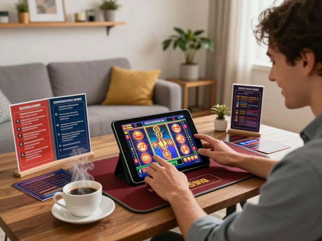 Playing online slots at home, link vào DOLA789 enhancing gaming experience.