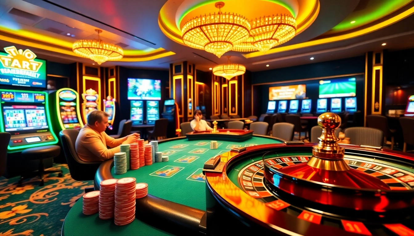 Experience thrilling wins at https://jtg88.com/ with an exciting poker game in a luxurious casino setting.