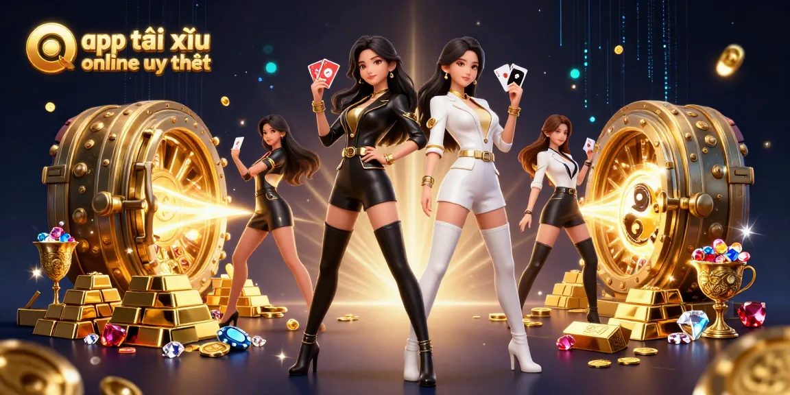 Engage in thrilling online gaming with app tài xỉu online uy tín showcasing stunning visuals of casino elements.