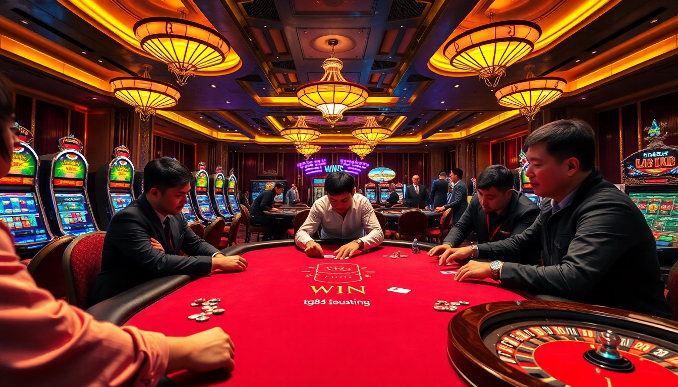 Experience thrilling gaming moments at tg88 win with vibrant casino action and high-stakes poker.