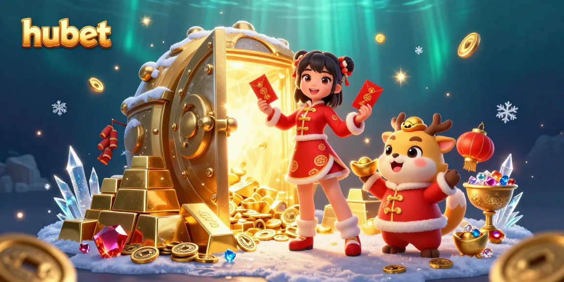Experience thrilling wins with hubet's vibrant casino scene showcasing luck and fortune!