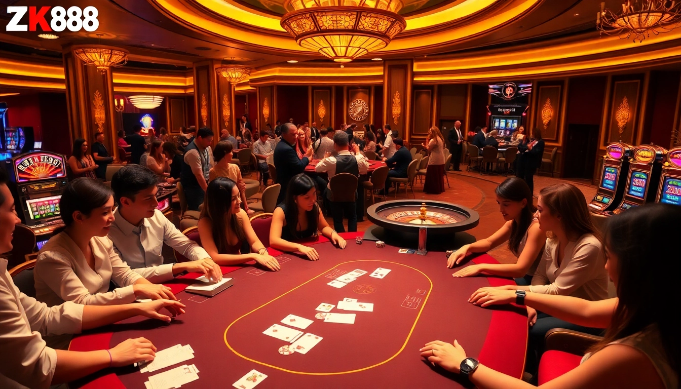 Experience excitement and luxury at https://zk88.club/ with vibrant casino tables and thrilling gambling action.