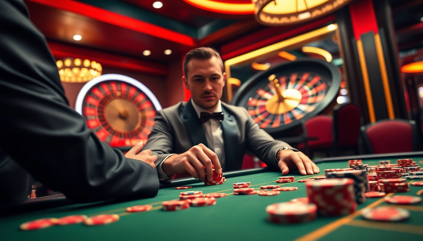 Experience the thrill of MK8 at an upscale poker table, with vibrant chips and a spinning roulette wheel.