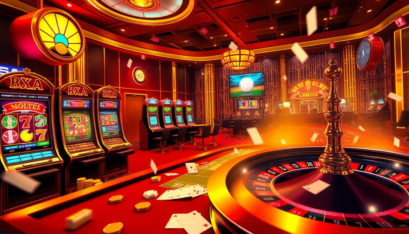 Experience high-stakes gaming at 88AA with vibrant slot machines and thrilling poker action.