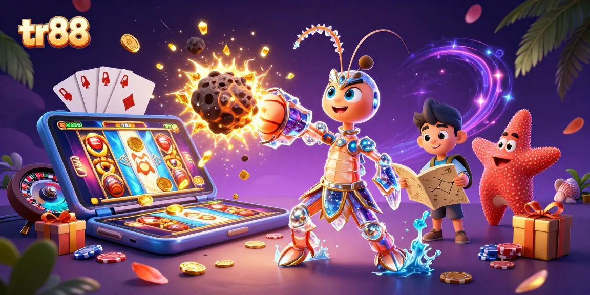 tr88 engages players with a cosmic gambling adventure featuring vibrant slot games and dynamic casino elements.