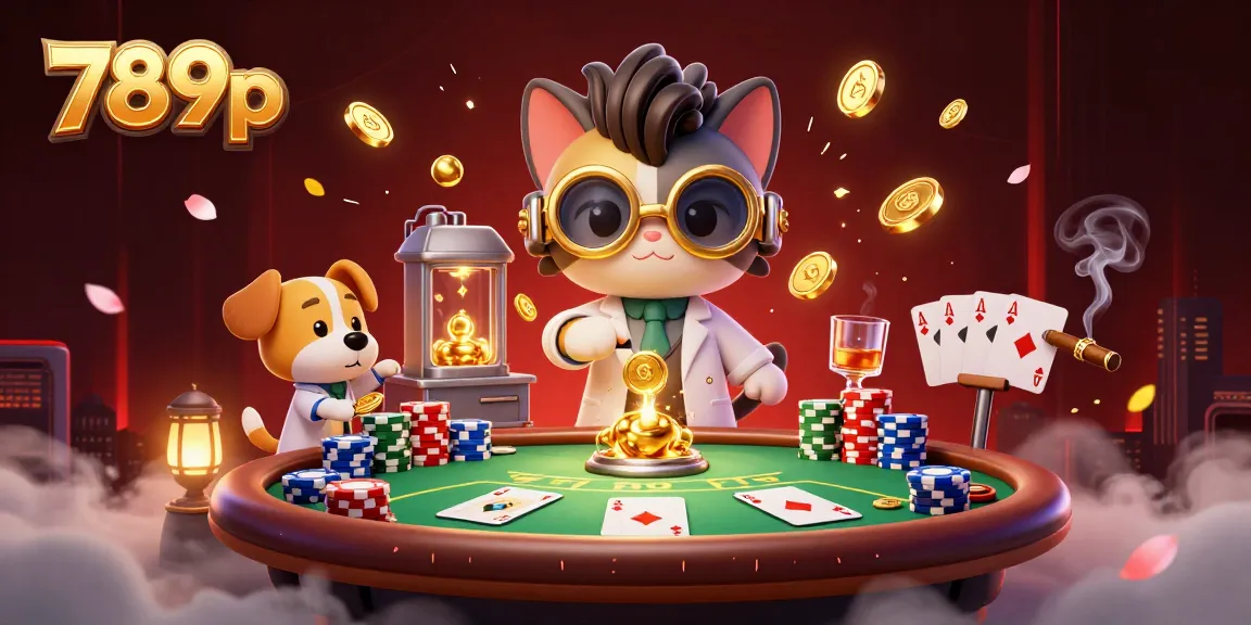Engage in thrilling gameplay with 789p while enjoying an exciting poker scene.