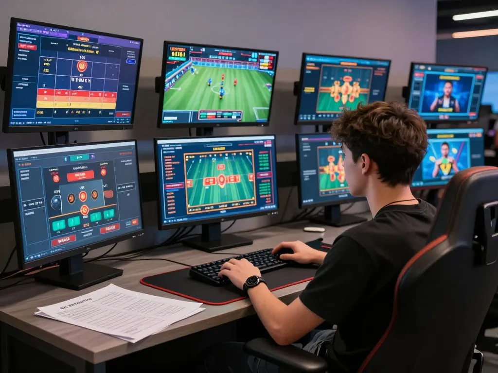 Engage with 789win com at a dynamic professional online gaming setup featuring live casino games.