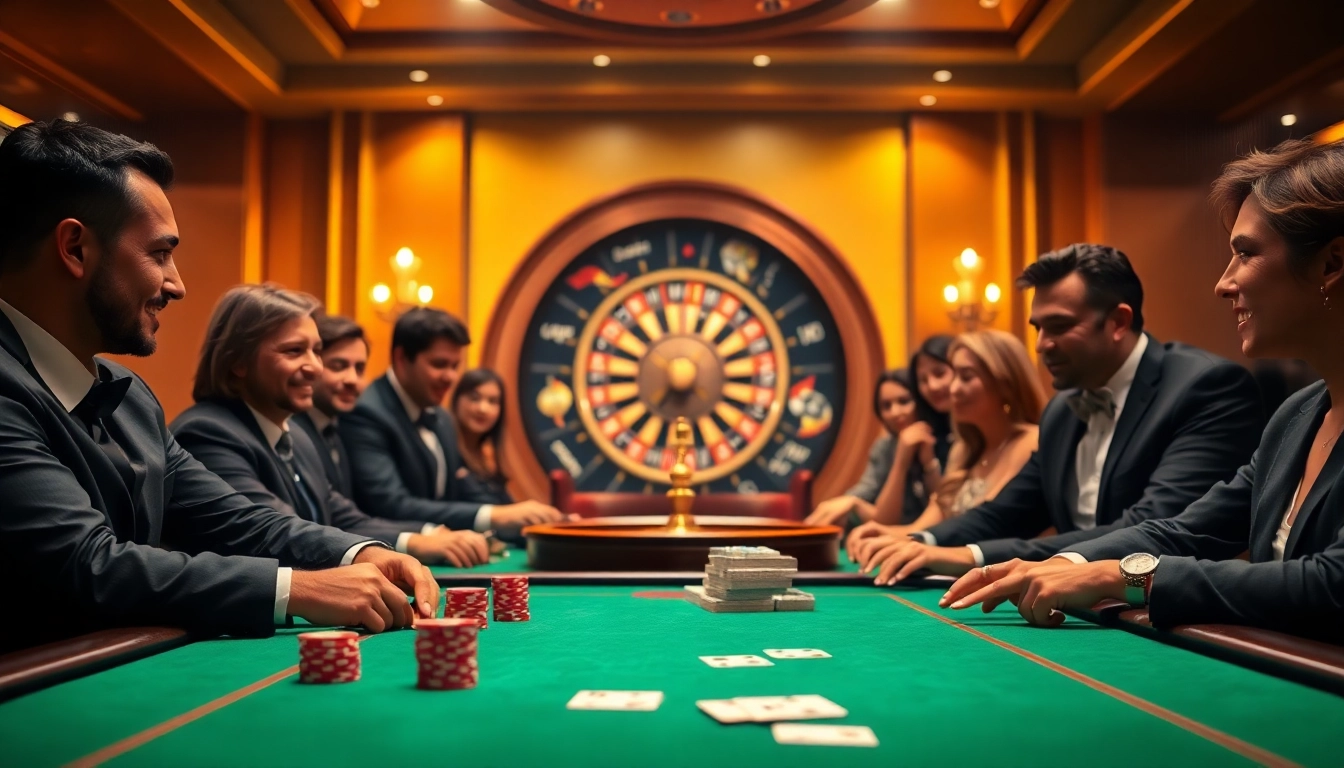Experience thrilling gameplay at c168.com with engaging casino tables and vibrant poker chips.