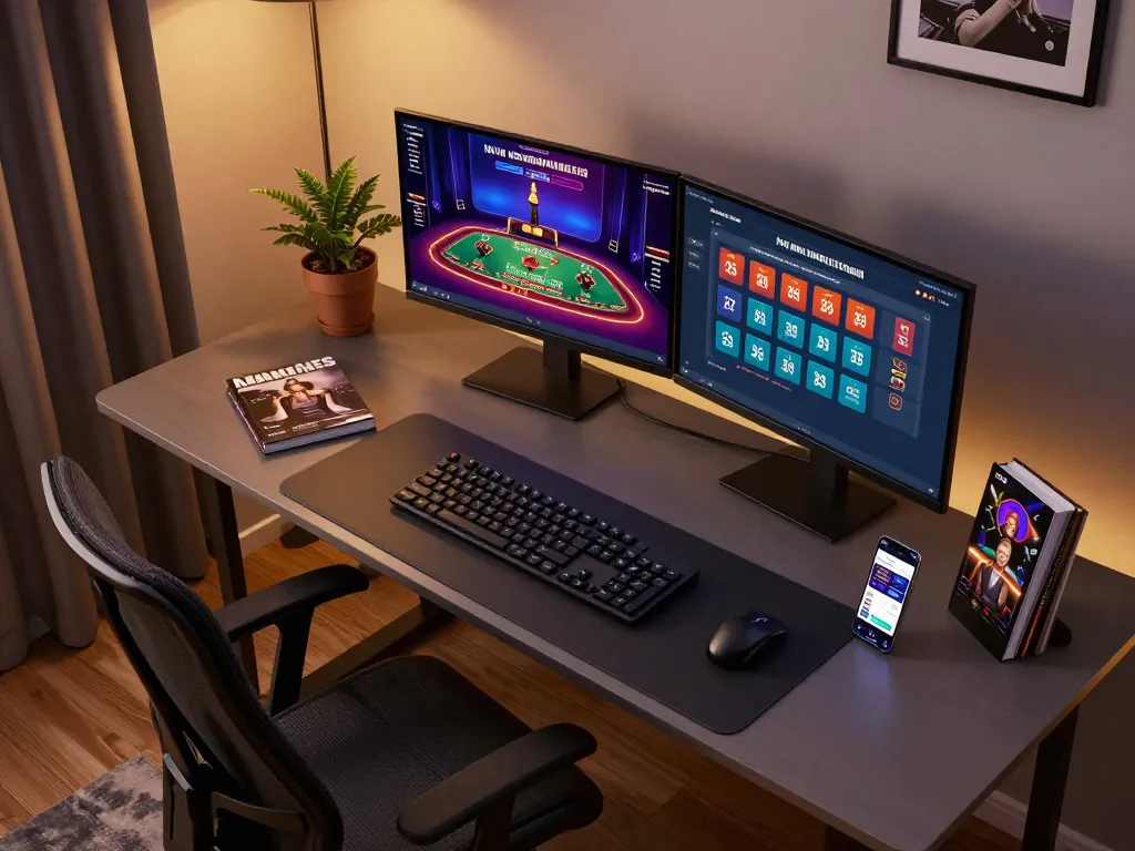 Engaging gameplay on trang chủ 79king's online casino platform with inviting home setup.