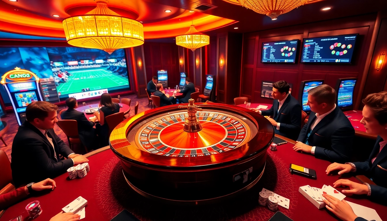 Experience the excitement of betting at a luxurious casino inspired by https://sclub88.app/ with vibrant games and stylish players.