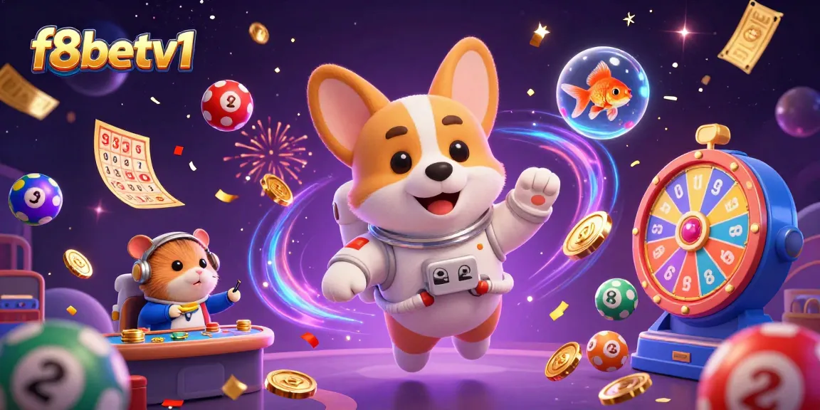 Experience thrilling moments at f8betv1 with colorful lottery scenes and engaging character interactions.