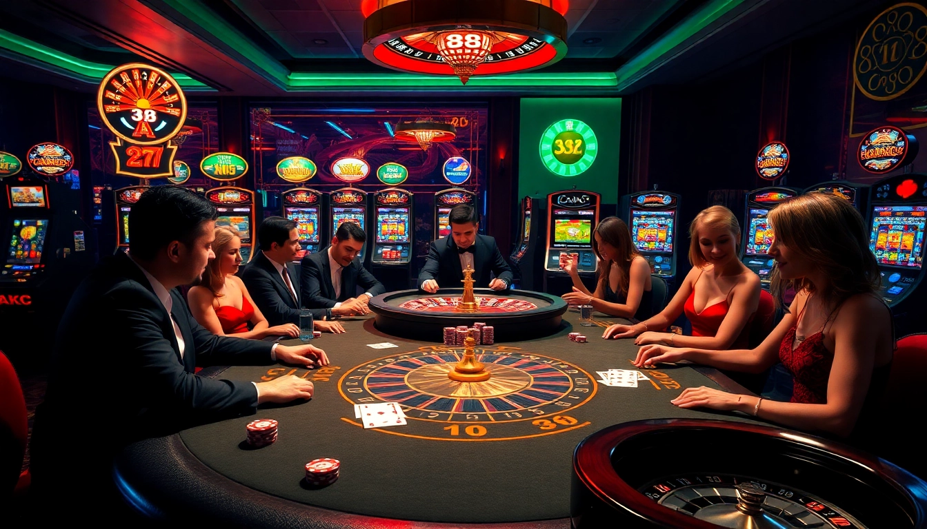 Experience the thrill of high-stakes poker with TR88 link as players engage in exciting casino action.