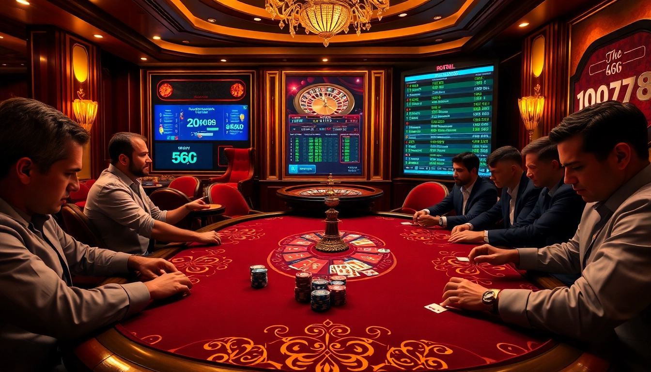 Engaged players strategizing at a poker table, capturing the essence of bdtk66 blog.