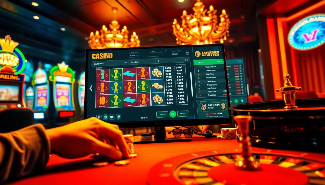 Engage with thrilling gameplay at https://twin68.world/ showcasing vibrant casino visuals and user-friendly betting interfaces.