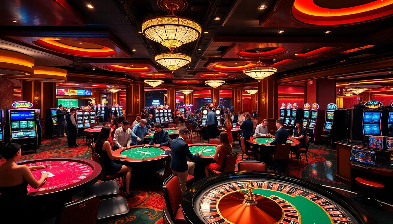 Experience thrilling gameplay at https://xx88.promo/ with vibrant casino tables and excited gamblers winning.