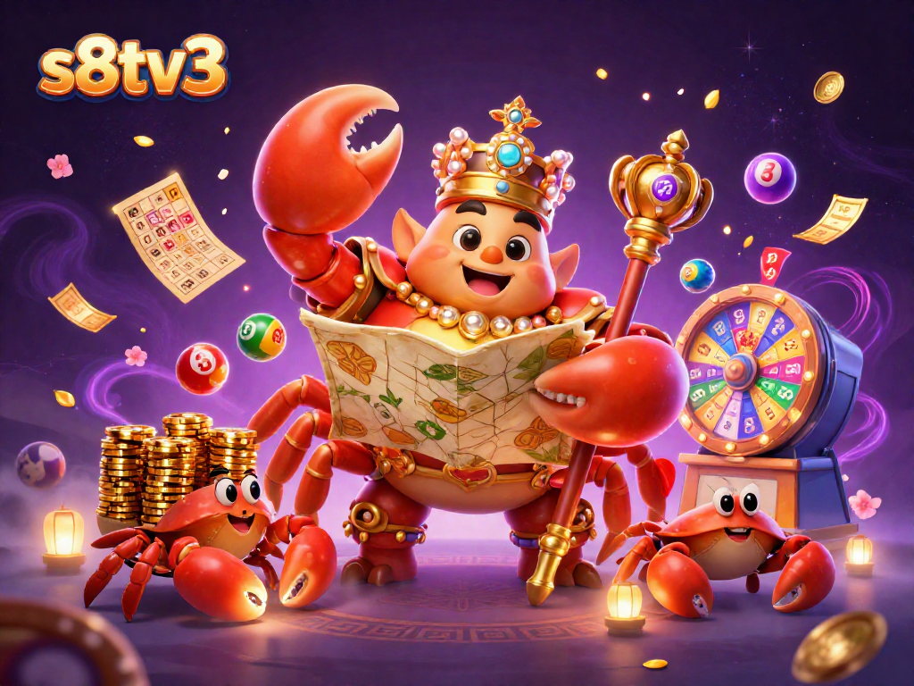 Experience thrilling gameplay with s8tv3's vibrant lottery scene featuring colorful elements and engaging characters.