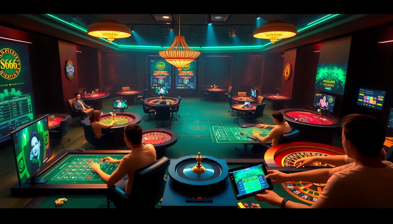 Engaging gameplay scene showcasing S666.nyc's vibrant online gambling experience.