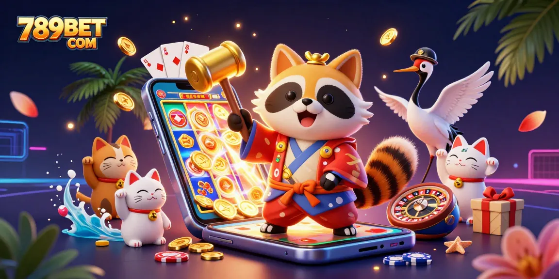 Engage with thrilling games at 789BET COM, featuring vibrant characters and dynamic casino elements.