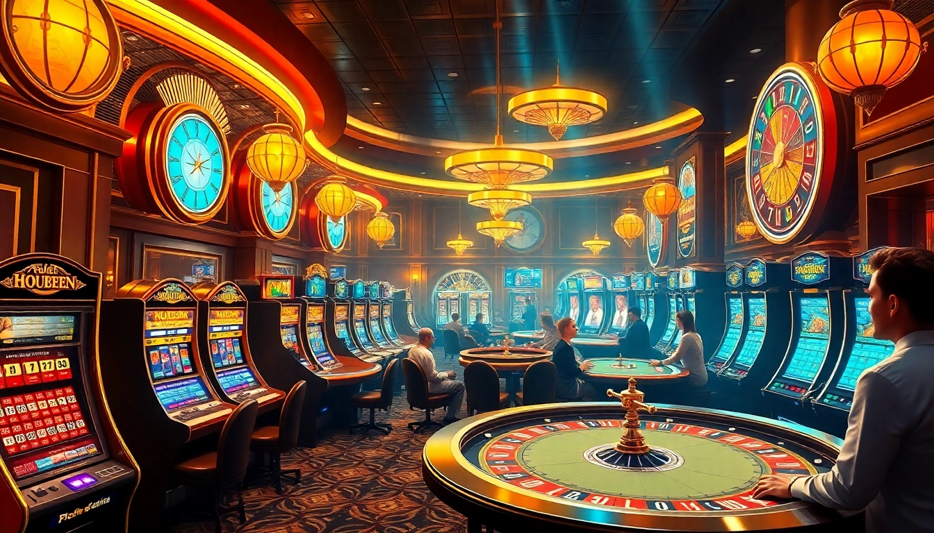 Engage with chotruyen stories while experiencing excitement on the casino floor filled with gaming.