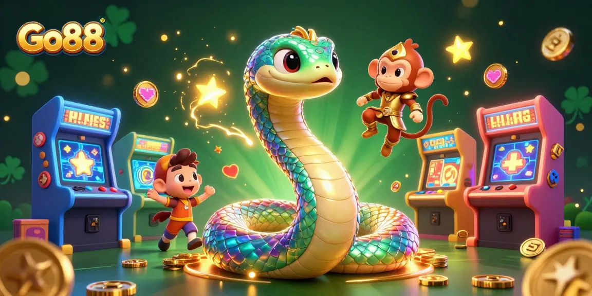 Engage with Go88's vibrant casino world, experiencing thrilling gaming elements amidst dazzling visual effects.