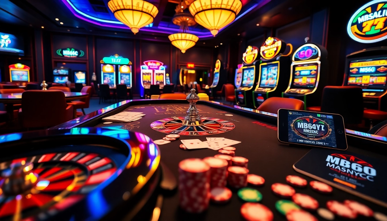 Play exciting games at mb66.nyc with vibrant casino tables and engaging card action.