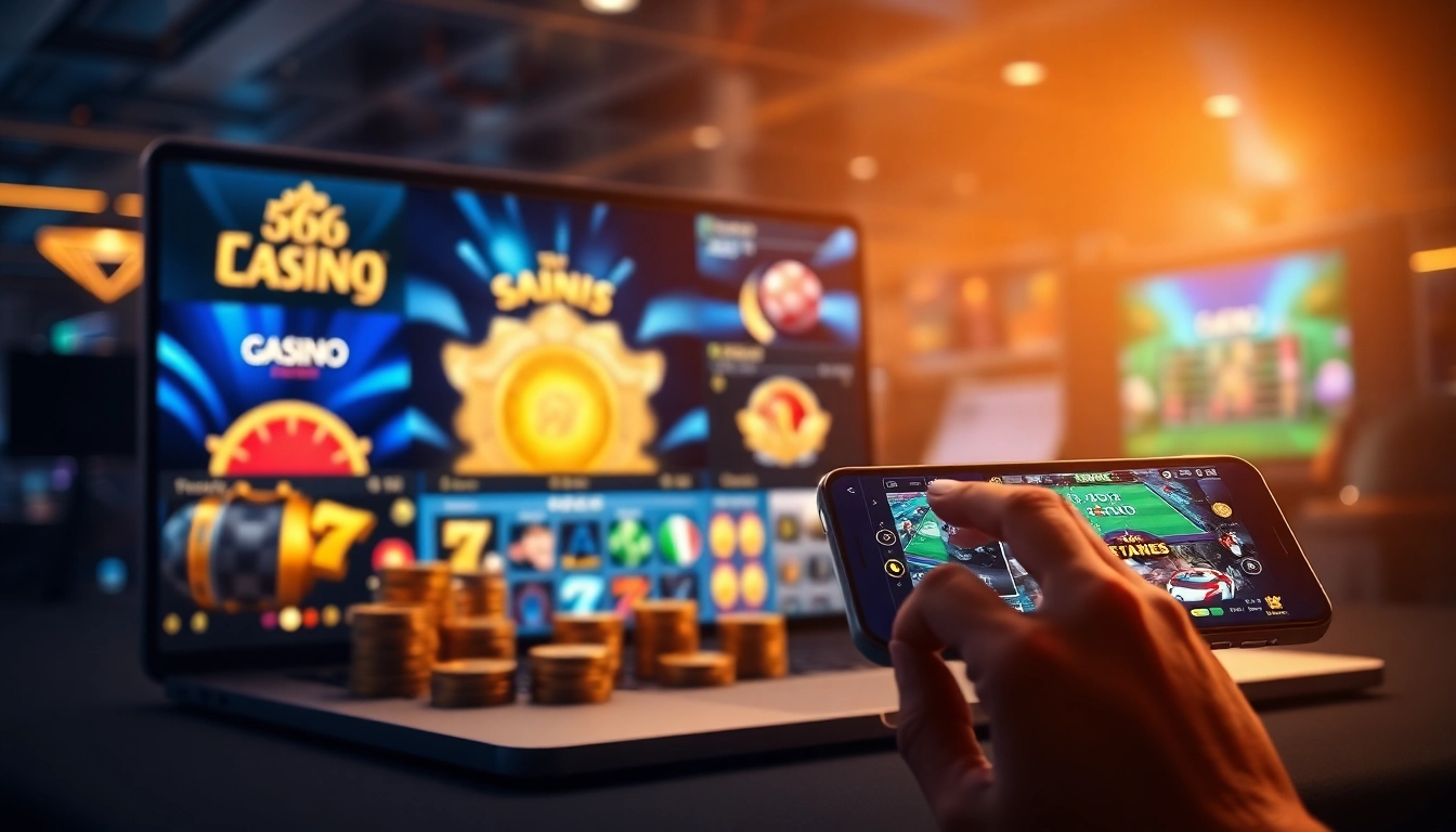 Engaging digital casino interface at https://566.beauty/ showcasing vibrant games and user interactions.